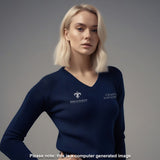 2024 Grand National Knitted Vee Neck Pullover