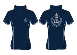 2024 Team VIC Interschool Supporter Zip Polo Shirt