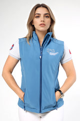 2024 MI3DE Mid Blue Softshell Vest