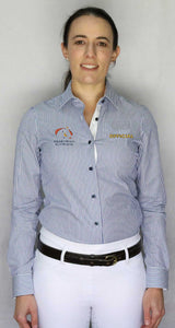 EA Official 100% Cotton Striped Long Sleeve Business Shirt