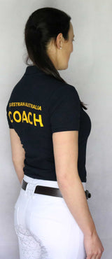 EA Coach Cotton/Lycra Pique Short Sleeve Polo Shirt