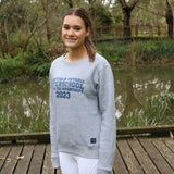 2023 Equestrian Victoria Interschool State Championships Grey Marle Sweater