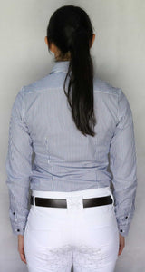 EA Official 100% Cotton Striped Long Sleeve Business Shirt