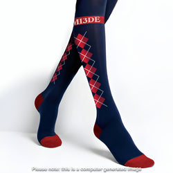 2024 MI3DE Navy Red Sock