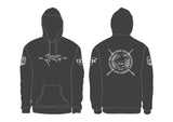 2024 MI3DE Charcoal Silver Pullover Hoodie