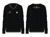 2023 The Nationals Cable Knit Vee Neck Pullover