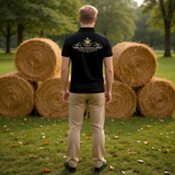 2025 The Nationals Black Polo Shirt