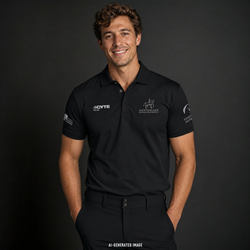 2026 ADC Black Polo Shirt