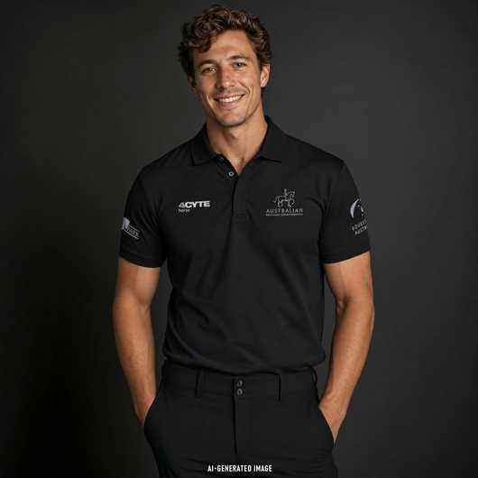 2026 ADC Black Polo Shirt