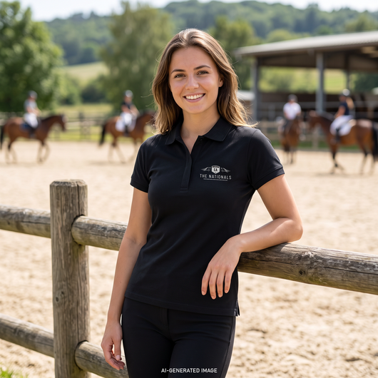 2026 SH Black Polo Shirt