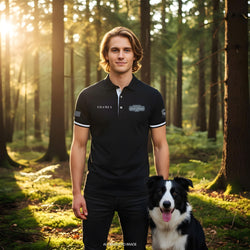 2026 Grand National Black Polo Shirt