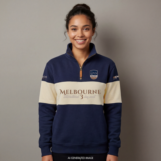 2026 MI3DE Colour Block 1/4 Zip Fleece