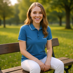 2025 SI3DE Blue Polo Shirt