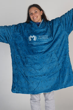 2023 Australian Interschool Championships Pullover Hooded Blanket
