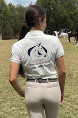 2023 Australian Jumping Championship White Polo Shirt