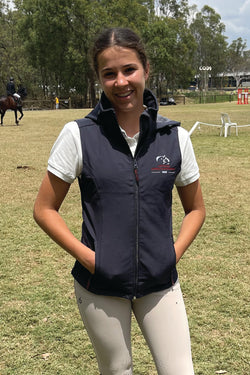 2023 Australian Jumping Championship Grey Softshell Vest