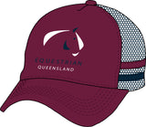 Equestrian Queensland maroon and navy cap
