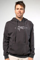 2024 MI3DE Charcoal Silver Pullover Hoodie
