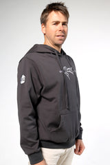 2024 MI3DE Charcoal Silver Pullover Hoodie
