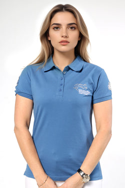 2024 MI3DE Mid Blue Polo Shirt