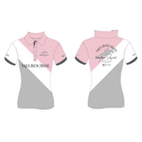 2026 MI3DE Pink and Grey Polo Shirt