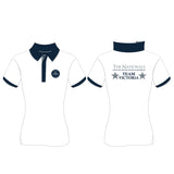 2025 EV Show Horse Team White Short Sleeve Polo Shirt