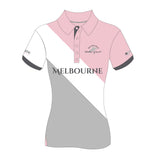 2026 MI3DE Pink and Grey Polo Shirt