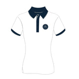 2025 EV Show Horse Team White Short Sleeve Polo Shirt