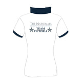 2025 EV Show Horse Team White Short Sleeve Polo Shirt