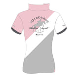 2026 MI3DE Pink and Grey Polo Shirt