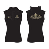 2025 The Nationals Sleeveless Black Polo Shirt