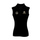 2025 The Nationals Sleeveless Black Polo Shirt