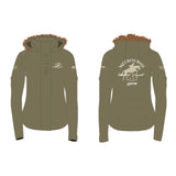 2026 MI3DE Light Green and Sand Jacket with Removable Fur