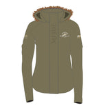 2026 MI3DE Light Green and Sand Jacket with Removable Fur