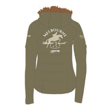 2026 MI3DE Light Green and Sand Jacket with Removable Fur