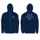 2026 MI3DE Navy Blue Zip Hoodie