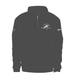 2026 MI3DE Dark Grey and Pink 1/4 Zip Fleece