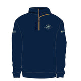 2026 MI3DE Navy Blue and Sage 1/4 Zip Fleece