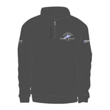 2026 MI3DE Dark Grey and Lilac 1/4 Zip Fleece