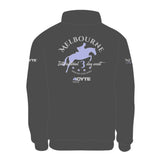 2026 MI3DE Dark Grey and Lilac 1/4 Zip Fleece