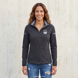 2026 MI3DE Dark Grey and Lilac Softshell Jacket