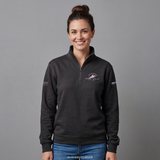 2026 MI3DE Dark Grey and Pink 1/4 Zip Fleece