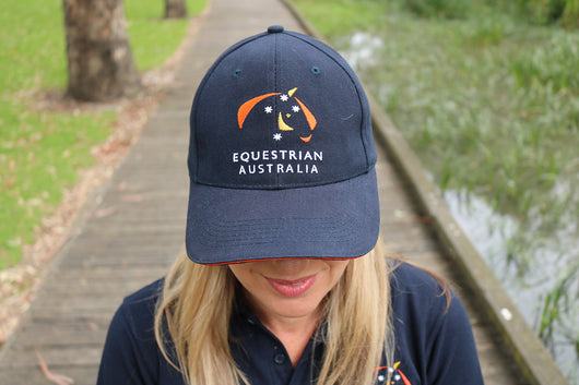 Equestrian Australia Cap Navy Cap