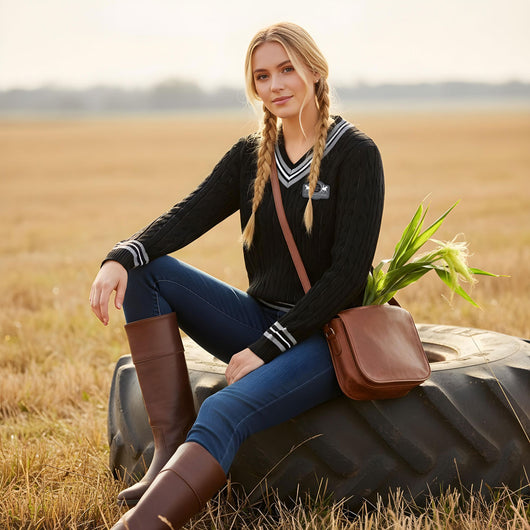 2026 Grand National Cable Knitted Jumper