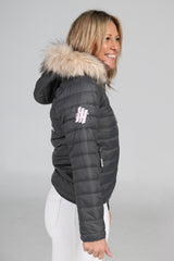 2023 MI3DE Charcoal Pink Padded Jacket