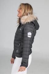 2023 MI3DE Charcoal Pink Padded Jacket