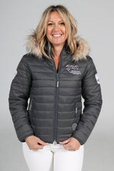 2023 MI3DE Charcoal Pink Padded Jacket