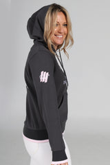 2023 MI3DE Charcoal Pink Pullover Hoodie
