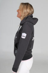 2023 MI3DE Charcoal Pink Pullover Hoodie