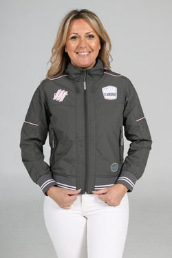 2023 MI3DE Charcoal Pink Short Jacket